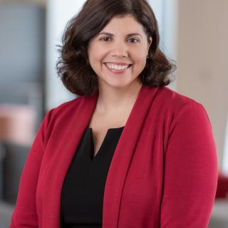 Annie Marsico smiling for portrait